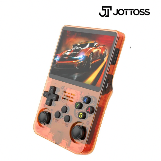 Open source r36s retro handheld  Jottoss console de jogos de vídeo sistema linux 3.5 Polegada tela ips portátil bolso vídeo player r35s 64gb jogos