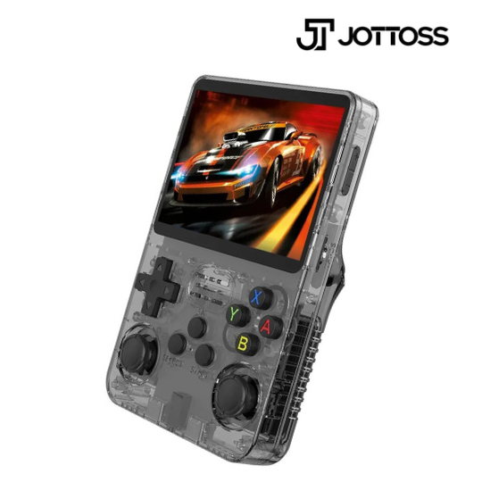 Open source r36s retro handheld  Jottoss console de jogos de vídeo sistema linux 3.5 Polegada tela ips portátil bolso vídeo player r35s 64gb jogos