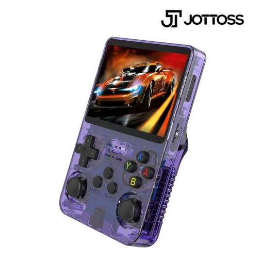 Open source r36s retro handheld  Jottoss console de jogos de vídeo sistema linux 3.5 Polegada tela ips portátil bolso vídeo player r35s 64gb jogos