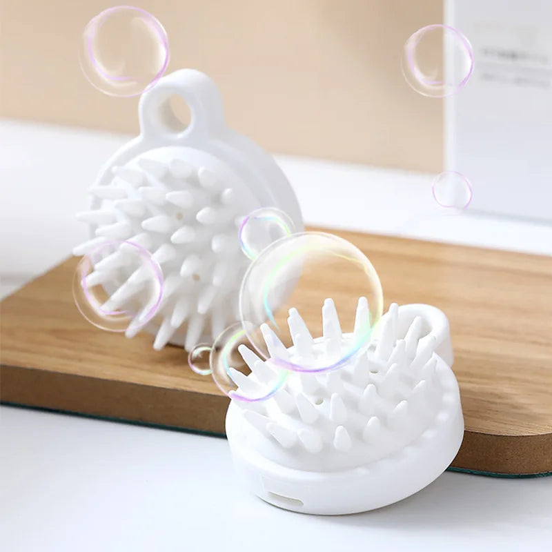 3288 Silicone shampoo scalp hair massager comb bath massage brush scalp massager hair shower brush comb care tool